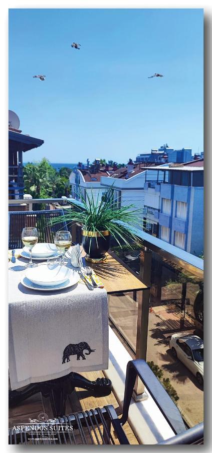 Aspendos Suites Konyaalti Apart Antalya Exteriör bild
